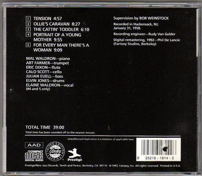 Mal Waldron : Mal/3 Sounds (CD, Album, RE, RM)