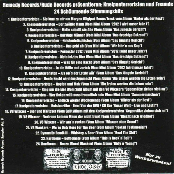 Kneipenterroristen : Kneipenterroristen & Freunde (CD, Promo, Smplr)
