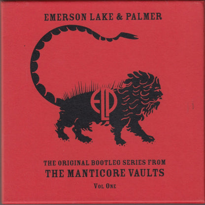 Emerson, Lake & Palmer : The Original Bootleg Series From The Manticore Vaults Vol. One (Box + 2xCD + 2xCD + 2xCD + CD)