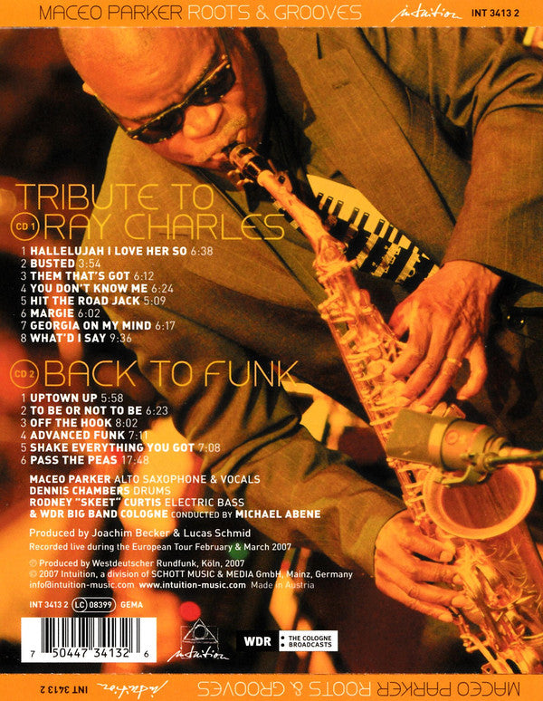 Maceo Parker : Roots & Grooves (2xCD, Album)