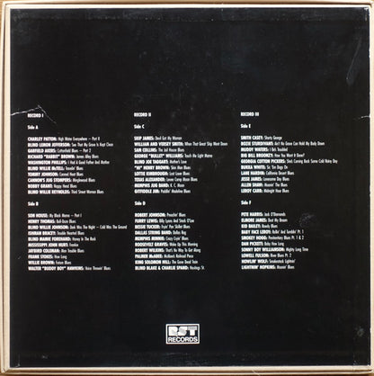 Various : The Greatest In Country Blues (1927-1956) (3xLP, Mono + Box, Comp)