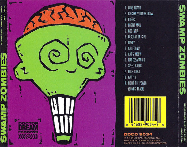 Swamp Zombies : Scratch And Sniff Car Crash (CD, Album)