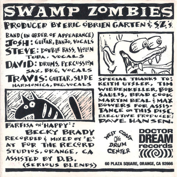 Swamp Zombies : Scratch And Sniff Car Crash (CD, Album)