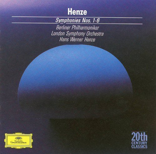 Henze* - Berliner Philharmoniker, London Symphony Orchestra, Hans Werner Henze : Symphonies Nos. 1-6 (2xCD, Comp, RM)