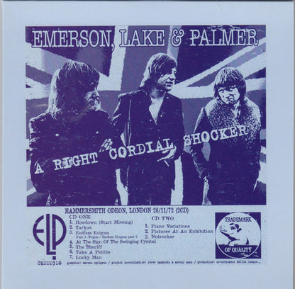 Emerson, Lake & Palmer : The Original Bootleg Series From The Manticore Vaults Vol. Two (Box, Dar + 2xCD + 2xCD + 2xCD + 2xCD)