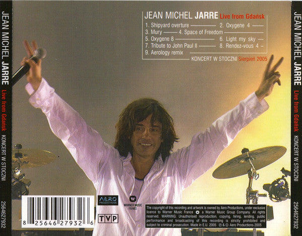 Jean-Michel Jarre : Live From Gdańsk (Koncert W Stoczni) (CD, Album)