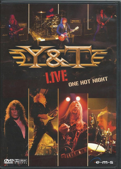 Y & T : One Hot Night (DVD-V + DVD-V + CD, Album)