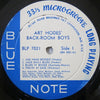 Art Hodes, Max Kaminsky, Albert Nicholas, Omer Simeon, Sandy Williams, Baby Dodds : Out Of The Back Room (10", RP)