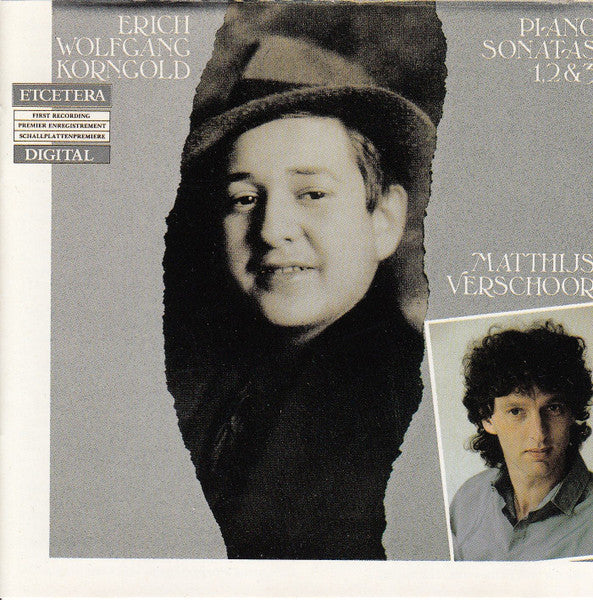 Erich Wolfgang Korngold - Matthijs Verschoor : Piano Sonatas 1, 2 & 3 (CD, Album)