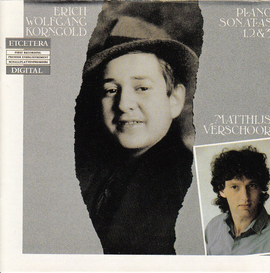 Erich Wolfgang Korngold - Matthijs Verschoor : Piano Sonatas 1, 2 & 3 (CD, Album)