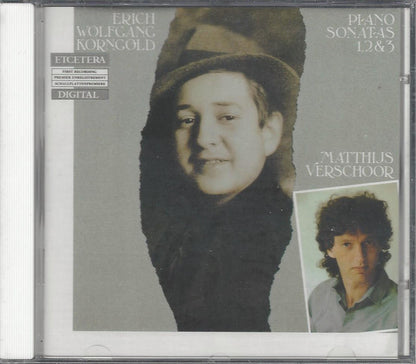 Erich Wolfgang Korngold - Matthijs Verschoor : Piano Sonatas 1, 2 & 3 (CD, Album)