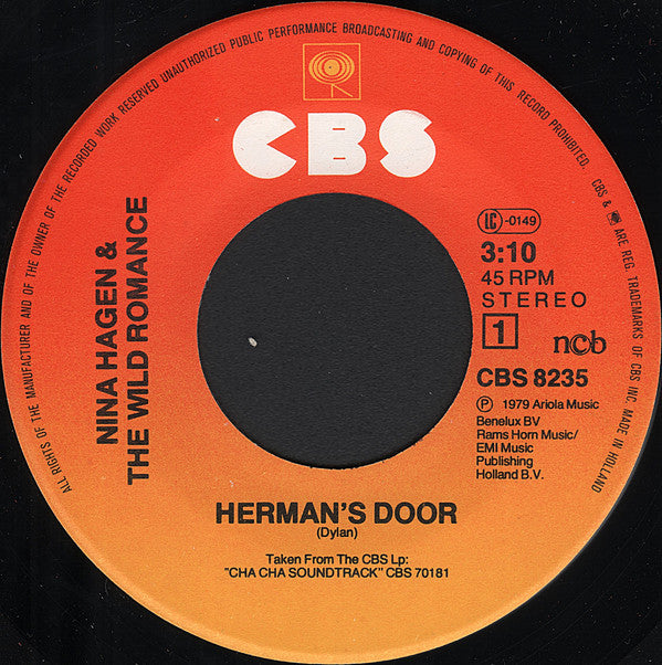 Nina Hagen & The Wild Romance : Herman's Door (7", Single)