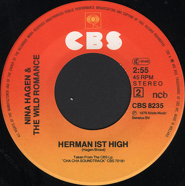Nina Hagen & The Wild Romance : Herman's Door (7", Single)
