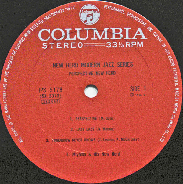 New Herd* : Perspective (LP, Album, Gat)