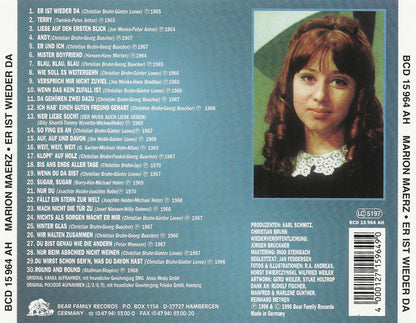 Marion Maerz : Er Ist Wieder Da  (CD, Comp)