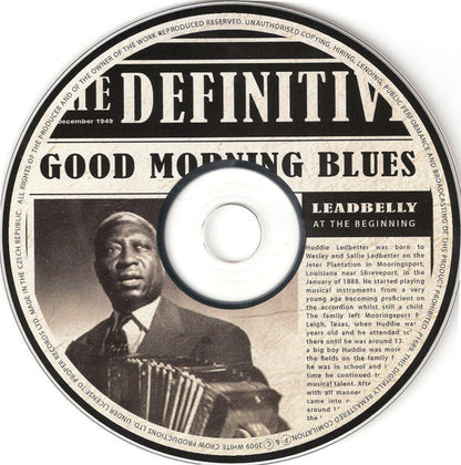 Leadbelly : The Definitive Leadbelly (3xCD, Comp + DVD + Box)