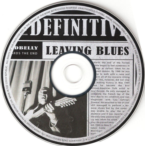 Leadbelly : The Definitive Leadbelly (3xCD, Comp + DVD + Box)