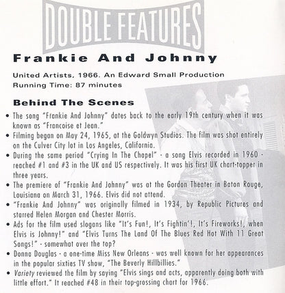Elvis Presley : Frankie And Johnny And Paradise, Hawaiian Style (CD, Comp, RM)