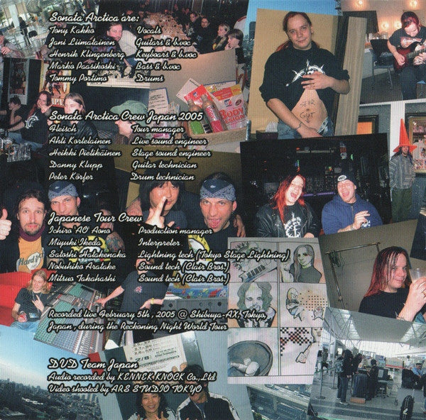 Sonata Arctica : For The Sake Of Revenge (DVD-V, NTSC + CD, Album)