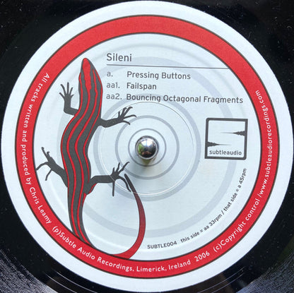 Sileni : Pressing Buttons / Failspan / Bouncing Octagonal Fragments (12")