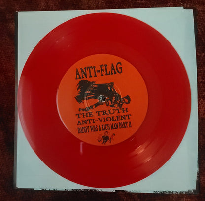 Against All Authority, Anti-Flag : Against All Authority / Anti-Flag (7", Red)