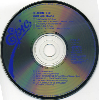 Deacon Blue : Ooh Las Vegas (2xCD, Comp)