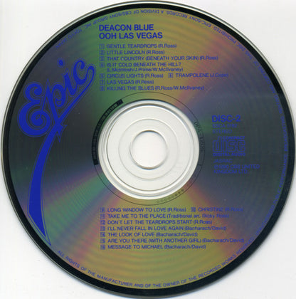 Deacon Blue : Ooh Las Vegas (2xCD, Comp)