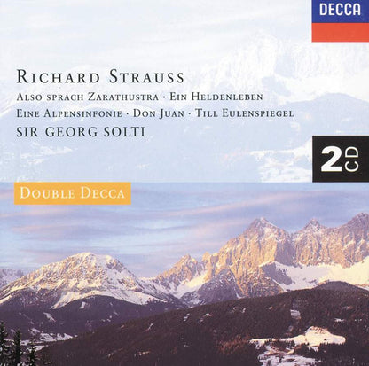 Richard Strauss - Georg Solti : Also Sprach Zarathustra • Ein Heldenleben • Eine Alpensinfonie • Don Juan • Till Eulenspiegel (2xCD, Comp, RM)