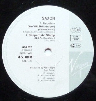 Saxon : Requiem (We Will Remember) (12")