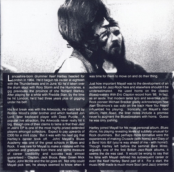 The Keef Hartley Band : The Time Is Near (CD, Album, RE, RM)