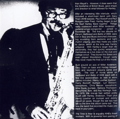 The Keef Hartley Band : The Time Is Near (CD, Album, RE, RM)