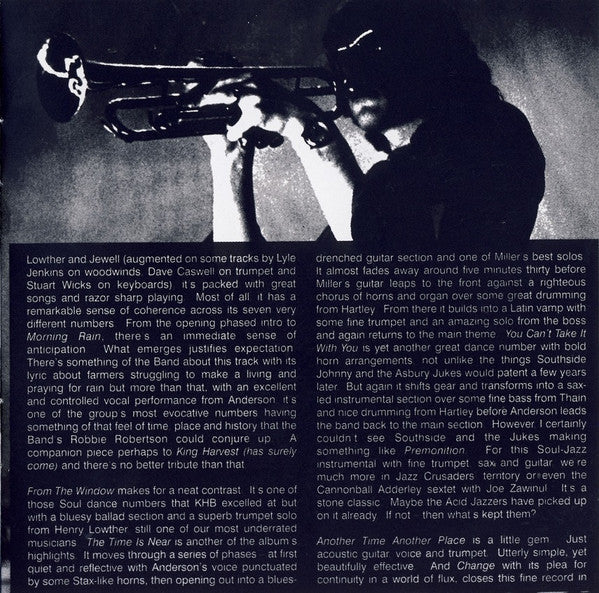 The Keef Hartley Band : The Time Is Near (CD, Album, RE, RM)