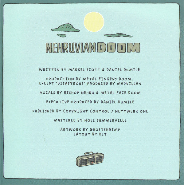 NehruvianDOOM : NehruvianDOOM (Sound Of The Son) (CD, Album)