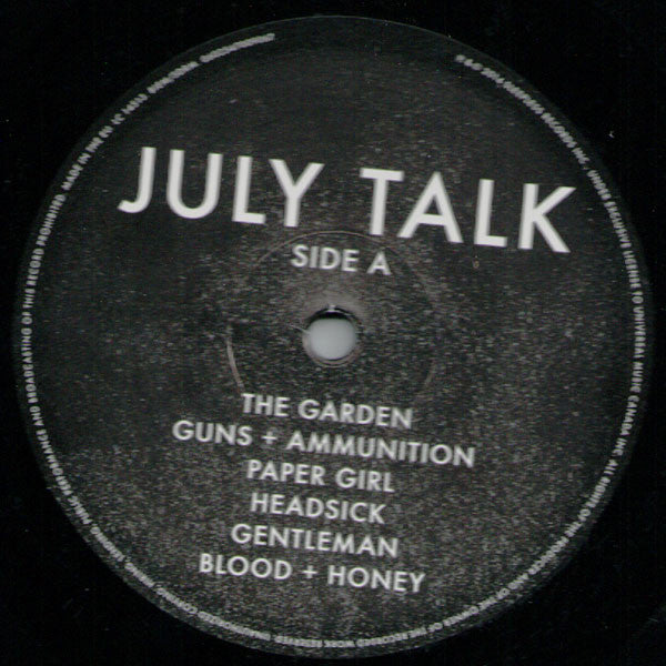 July Talk : July Talk (LP, Album, RE)