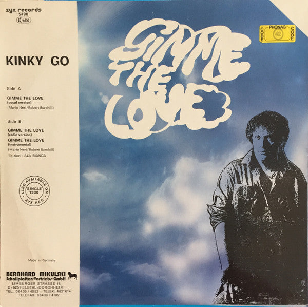 Kinky Go : Gimme The Love (12", Maxi)