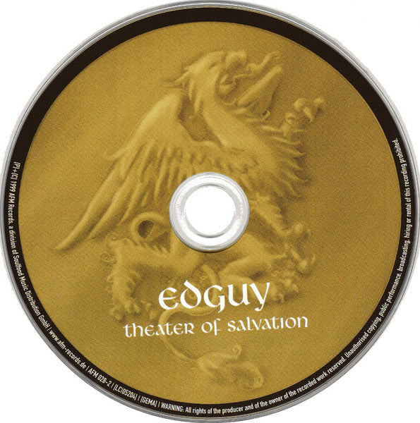 Edguy : Theater Of Salvation (CD, Album, RE)