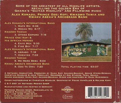 The Highlife Allstars : Sankofa (CD, Album)