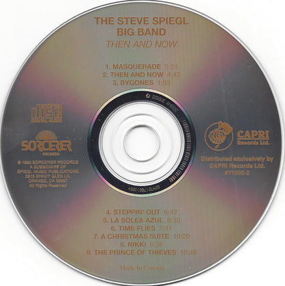 Steve Spiegl Big Band : Then And Now (CD)