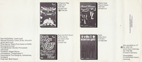 Nazareth (2) : Loud 'N' Proud (Cass, Album)