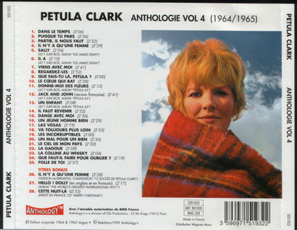 Petula Clark : Anthologie Vol 4 (1964/1965) (CD, Comp)