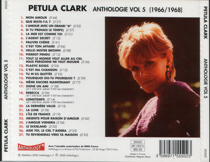 Petula Clark : Anthologie Vol 5 (1966/1968) (CD, Comp)