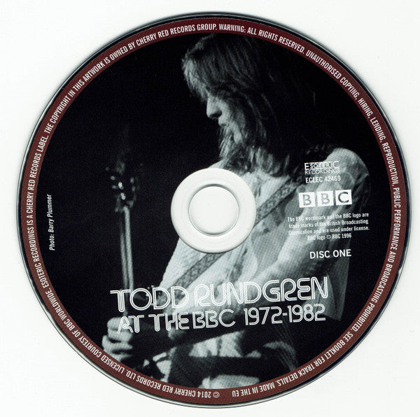 Todd Rundgren : At The BBC 1972-1982 (CD, Comp, Mono + 2xCD, Comp + DVD-V, NTSC + Box)