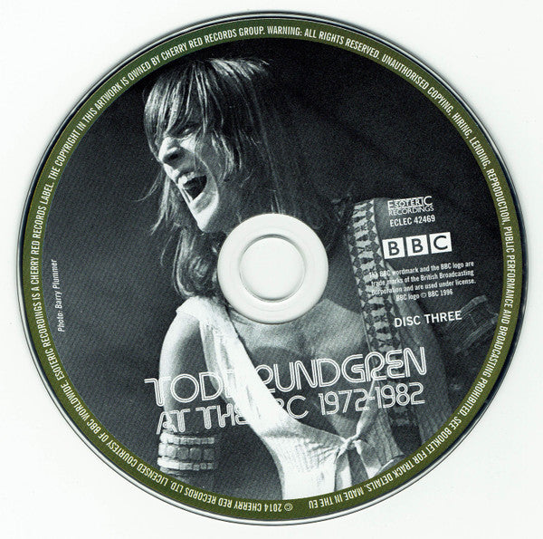 Todd Rundgren : At The BBC 1972-1982 (CD, Comp, Mono + 2xCD, Comp + DVD-V, NTSC + Box)