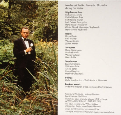 Bert Kaempfert & His Orchestra : With A Sound In My Heart (CD, Album, RE, RM)