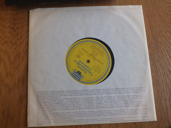 Enrico Mainardi, Guido A. Borciani, Franz Schubert : Suite Fur Violoncello Und Klavier A-moll (Arpeggione) (10", Mono)