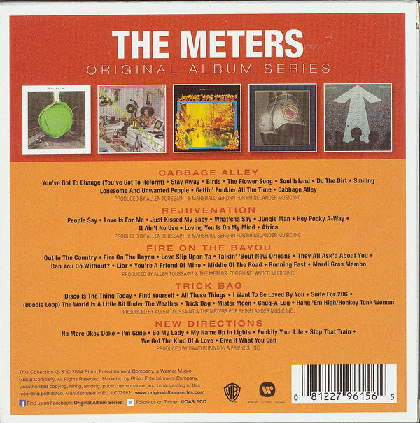 The Meters : Original Album Series (CD, Album, RE + CD, Album, RE + CD, Album, RE + CD)