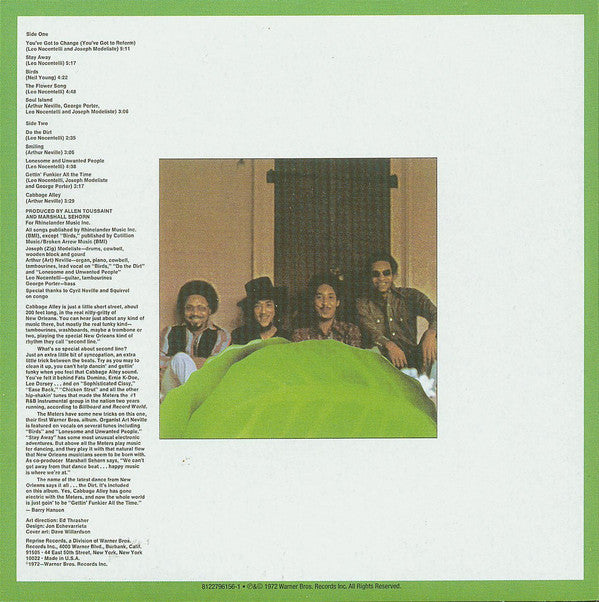 The Meters : Original Album Series (CD, Album, RE + CD, Album, RE + CD, Album, RE + CD)