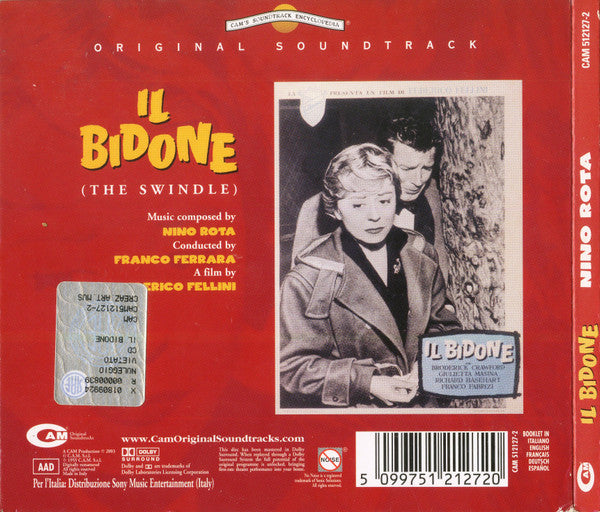 Nino Rota : Il Bidone (Original Soundtrack) (CD, Album, RE, RM)