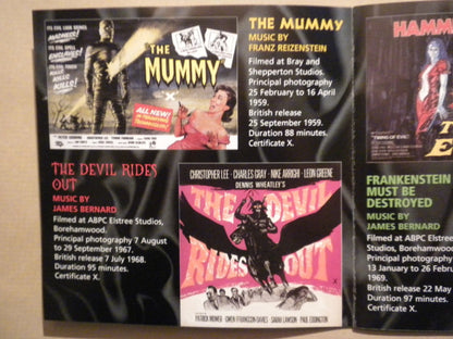Various : The Best Of Hammer Horror (CD, Album, Comp, Mono, P/Unofficial, RM)