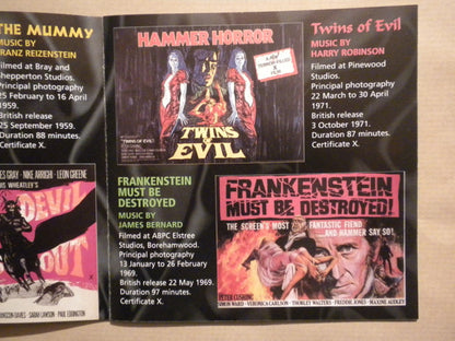 Various : The Best Of Hammer Horror (CD, Album, Comp, Mono, P/Unofficial, RM)